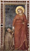 Mary Magdalene and Cardinal Pontano GIOTTO di Bondone